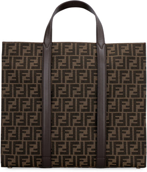 Jacquard fabric tote-1